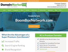 Tablet Screenshot of boomboxnetwork.com